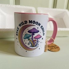 Celestial Mushroom Moon Mug