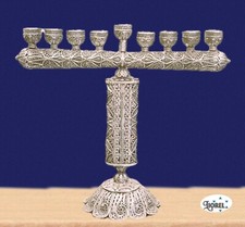 925 Silver Hanukkah Menorah