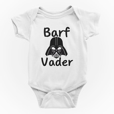 Barf Vader Baby Grow / Funny