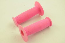 PINK MUSHROOM TYPE 90mm HANDLEBAR GRIPS NEW OLD STOCK FOR OLD SKOOL BMX BIKE