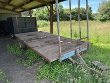 Bale Trailer ✅Single Axle✅Round Bales, Square Bales, Hay, Straw,Tractor Trailer
