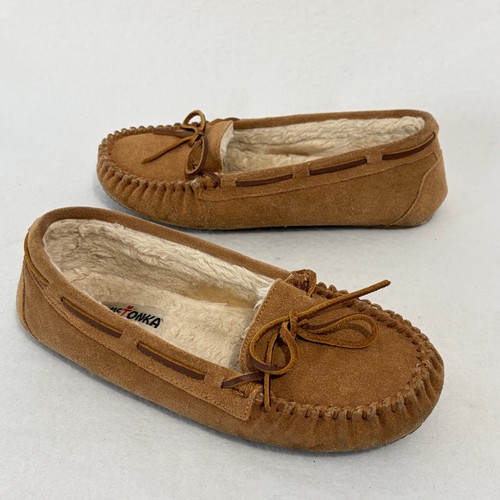 Minnetonka slippers leather - slippers,
