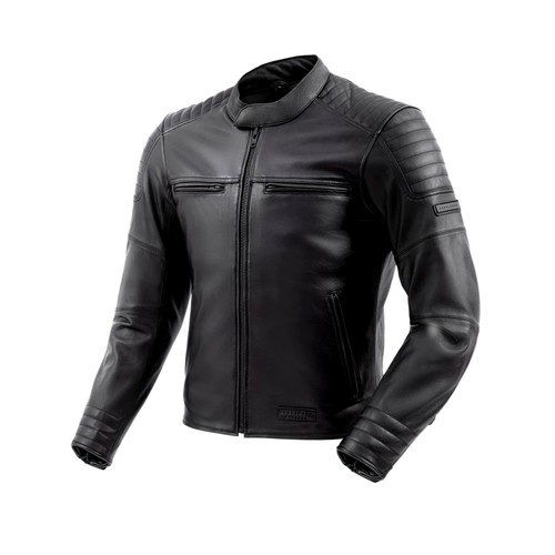 Men leather motorcycle - men's,