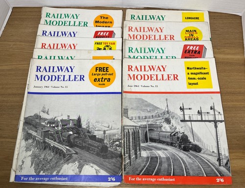 Railway modeller magazines - railway,