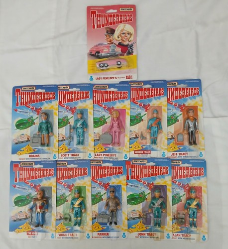 Vintage thunderbirds matchbox - vintage,