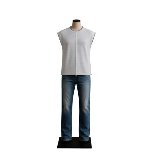 Men shein white - men, knit
