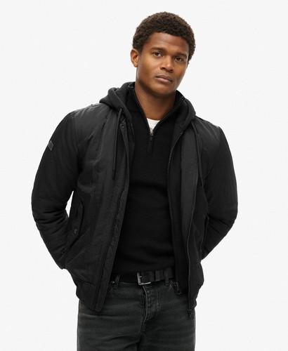 Superdry mens military hooded - superdry,