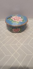 Vintage Trinket Box Octagonal