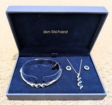 Jon Richard Silver Tone Blue
