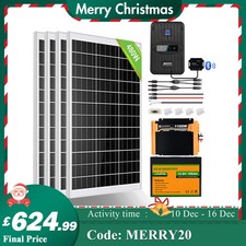480W Watt 12V Solar Panel Kit