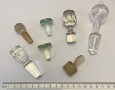 Bundle of 7 Antique Glass