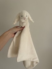 Jellycat Bashful Twinkle Bunny Soother Lovey Security Blanket  Plush Stars Cream