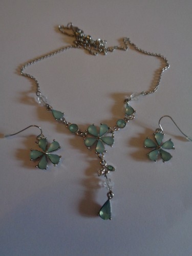 Necklace and earring - set,