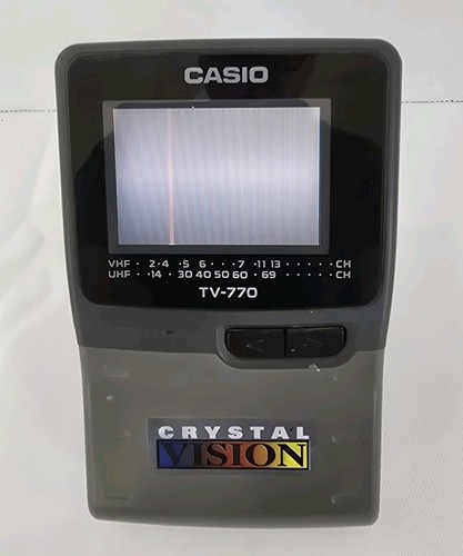 Vintage casio 770b crystal - casio,