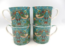 Set of 4 Mugs in Teal