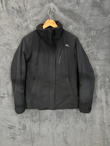 Kjus jacket womens small black - jacket,