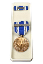 Original Boxed NATO I.S.A.F. Afghanistan Non Article 5 Soldiers Campaign Medal