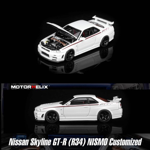 Motorhelix nissan gt r - motorhelix, 1/64