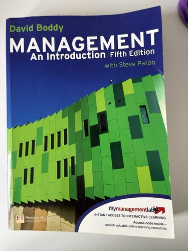 Management introduction by - an,