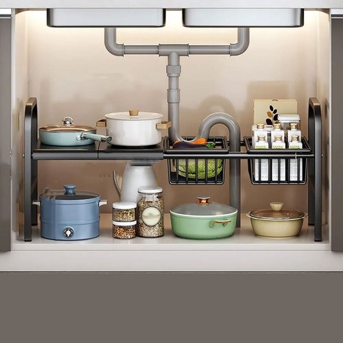 Under kitchen sink shelf - under,