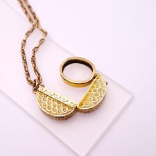 9ct Yellow Gold Antique Hinged