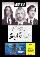 NIRVANA KURT COBAIN DAVE GROHL