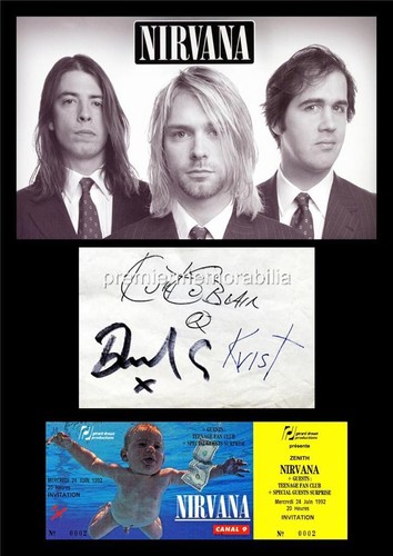 Nirvana kurt cobain dave grohl - nirvana,