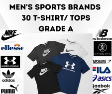 30x Men’s Branded T-Shirt/Tops Grade A