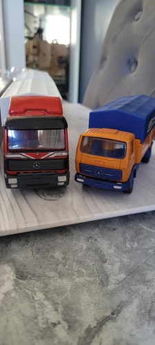 Diecast mercedes trucks mint - diecast,