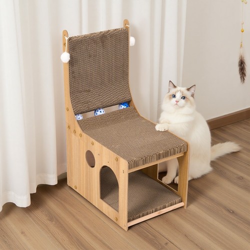 Chair shaped cat - chair, scratching
