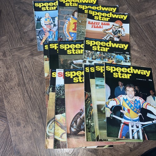 Speedway star 1977 magazines - star,
