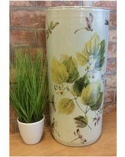 Dragonflies & Floral Ceramic