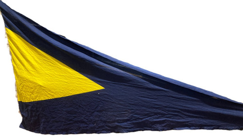 Royal navy naval pennant - ex,