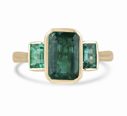 14k natural zambian emerald - natural,
