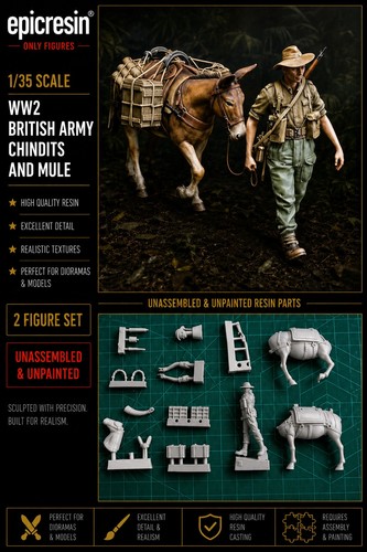 Post resin model 35 scale - post,