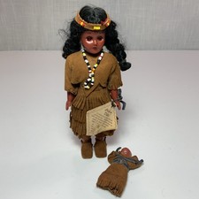 Vintage Carlson Dolls Cherokee