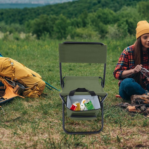 Fishing chair with insulated - chair,