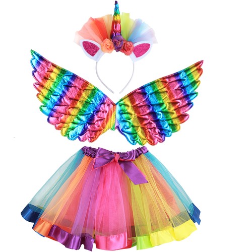 Rainbow unicorn tutu - unicorn, costume
