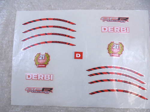 Derbi gpr 125 2009 - 125, decal
