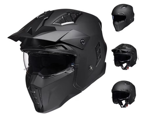 Half helmet open face - half, open-face