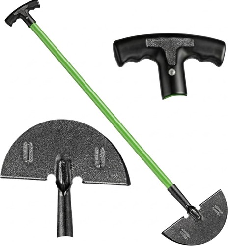 Half moon lawn edger manual - half,
