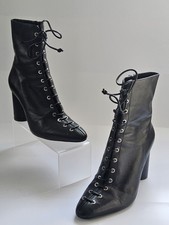 Zara Women’s Black Leather