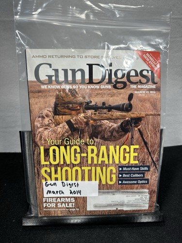 Gun digest magazine - magazine, march