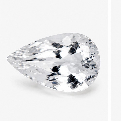 Natural beryl pear cut - pear,