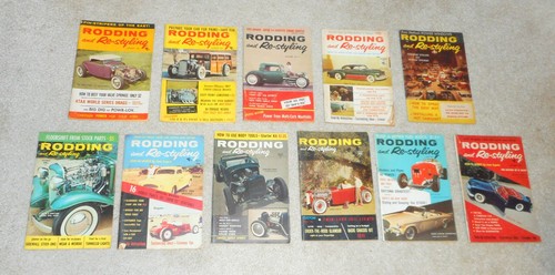 Lot 1950s rodding - lot, (11)