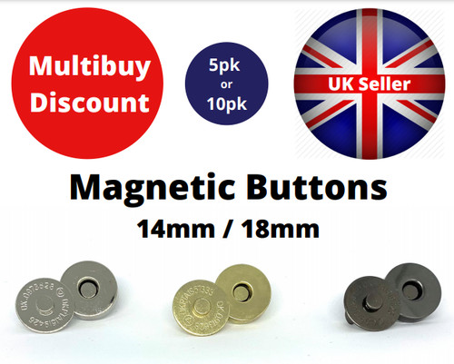 Magnetic buttons snaps - magnetic,