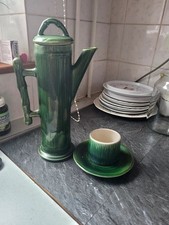 Vtg green glazed - vtg.green, ceramic