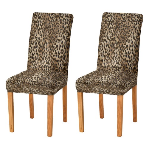 Vintage leopard print chair - leopard,