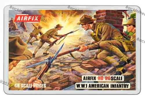 Airfix ww1 american infantry - ww1,