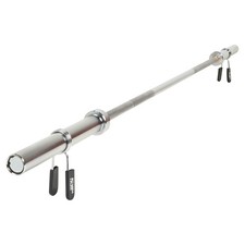 Mirafit 7ft 300kg 2" Olympic Barbell Weight Bar Bench Press Dead Lift Squat #674